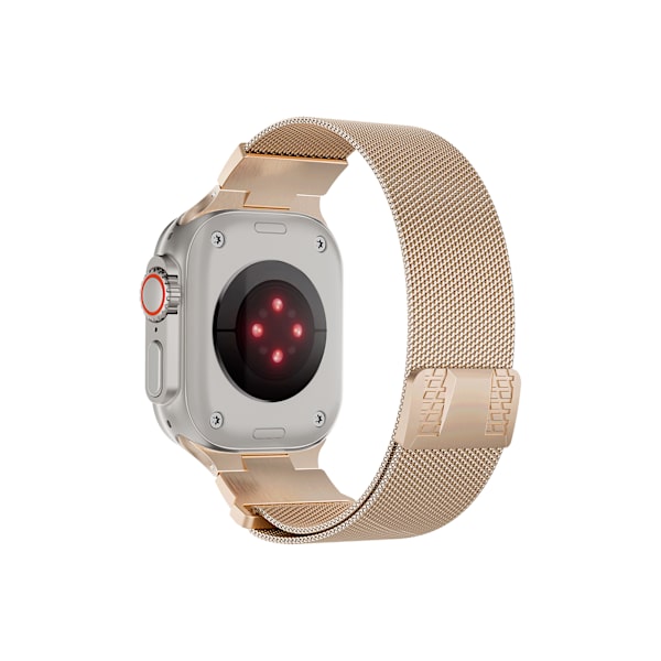 Rustfrit stålurrem til Apple Watch 42/44/45/49 mm Rose guld