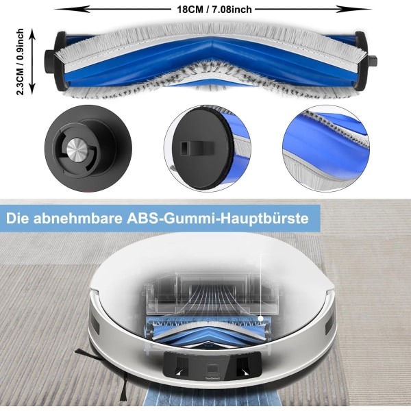 INF Reservedelssæt til Ecovacs Deebot T30 Omni, T30 Pro Omni, T30 Max