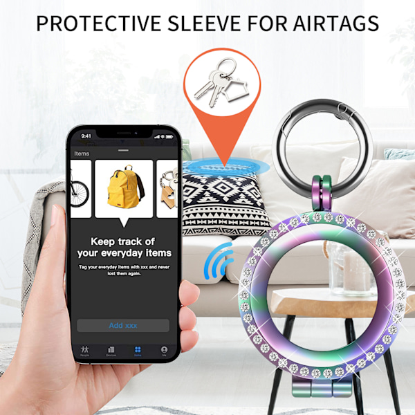 Beskyttende etui til Apple AirTag Tracker