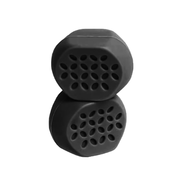 Käktränare Jawline exerciser 2-pack Svart