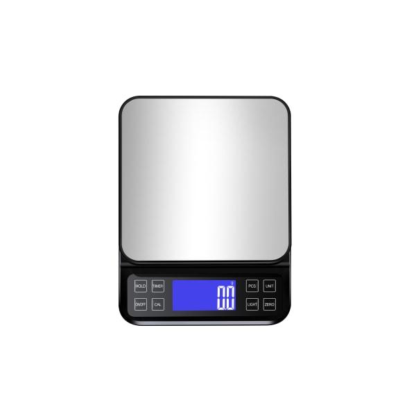 Monitoiminen elektroninen digitaalinen vaaka 10kg/0,1g