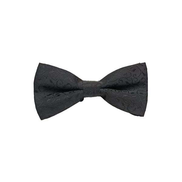 Svart fluga - NJ-27 | Elegant förknuten halsduk