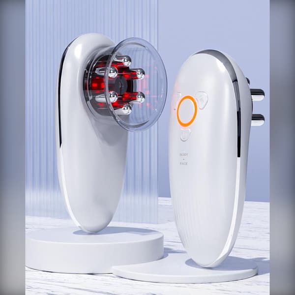 Multifunktionel Negativt Tryk Liposuktions Massager - EMS Microcurrent & LED Terapi til Hudopstramning & Kropsskulptur