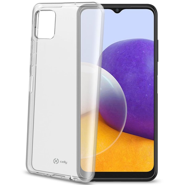 Celly Gelskin TPU Cover Galaxy A22 5G Transparent