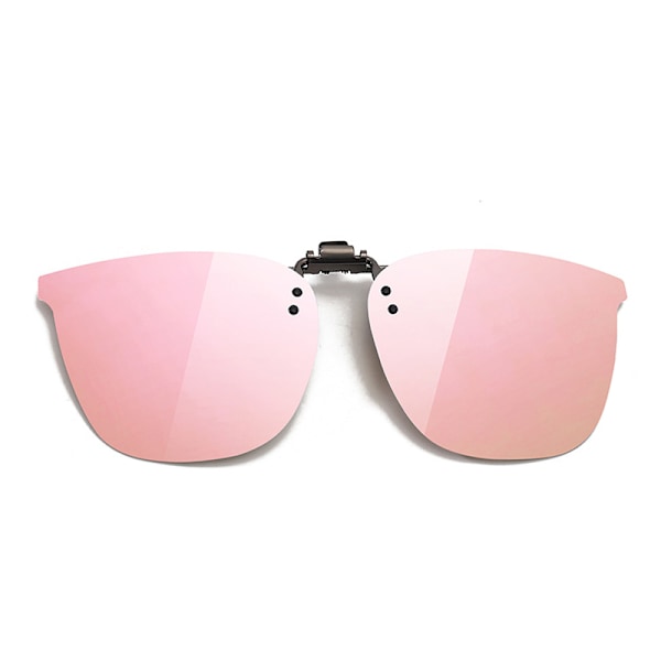 Polariserade Clip-on Solglasögon Rosa