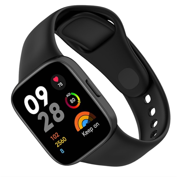 Klockarmband för Redmi Mi Watch Lite 3 Svart