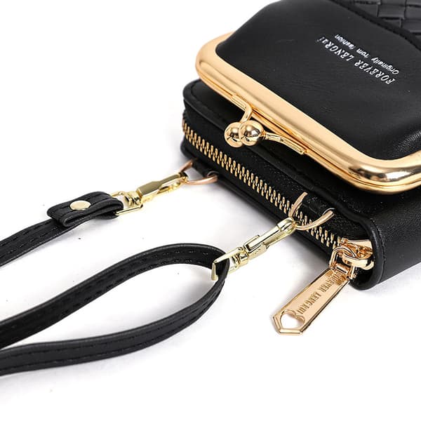 Telefonetui - Skuldertaske Black Black