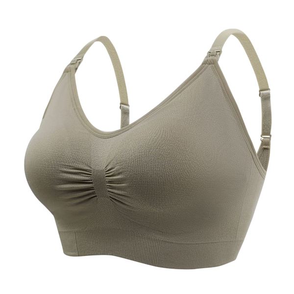 Amnings-BH, 3-pack, (grön + rosa + kaffe) M