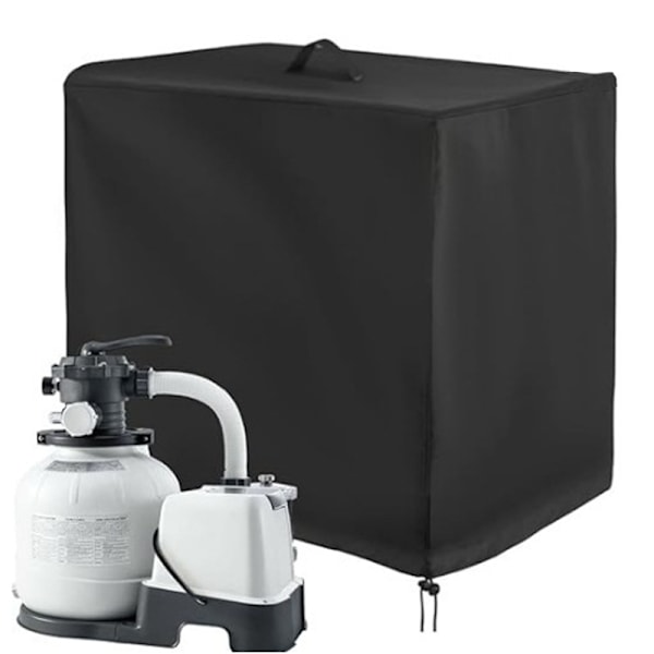 Väderbeständigt Vattenpumplock - Svart - 55x50x62cm M