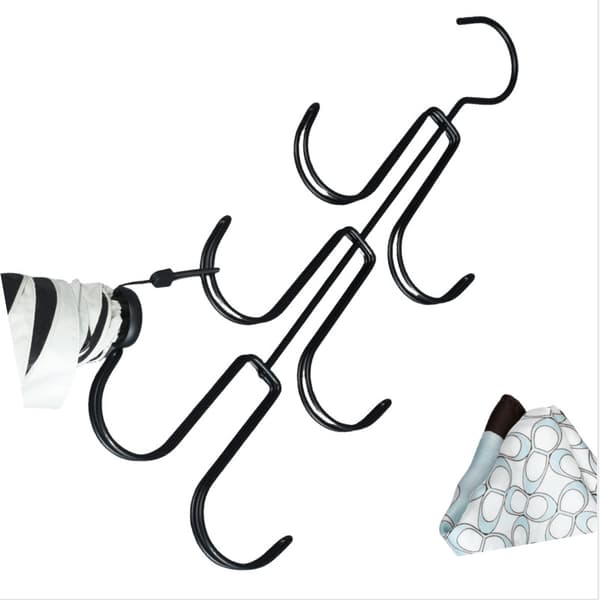 Hem Garderob Organizer Rack Black Black