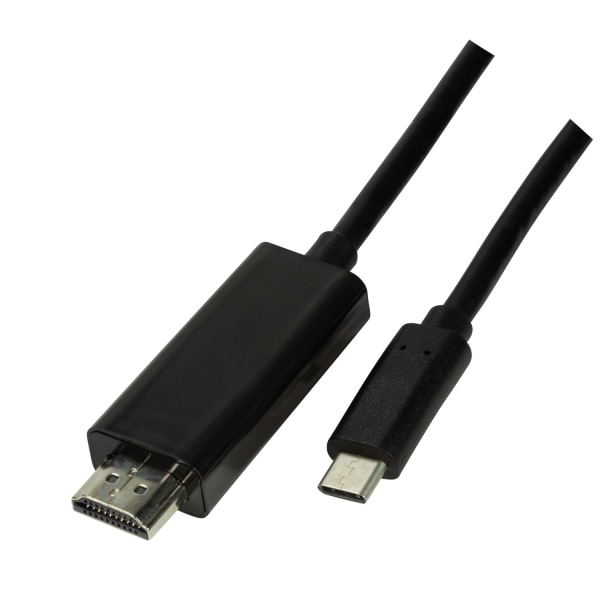 USB-C -> HDMI 2.0 4K 1,8 m Svart