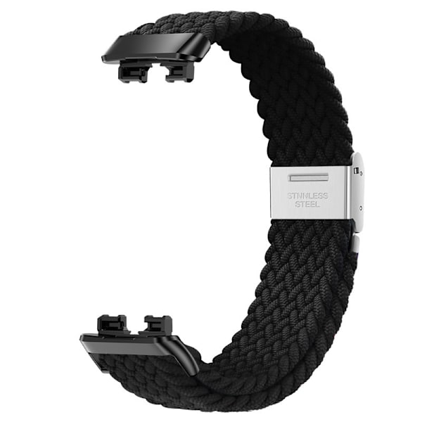Vävd rem för Huawei Band 8/9 Svart