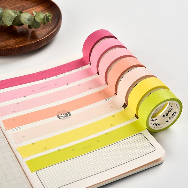 28 Farverigt Washi Tape Sæt til Journaling og Håndværk