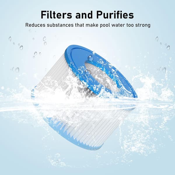 Lay-Z-Spa Filterpatron - Udskiftningsfilter (2 stk.)