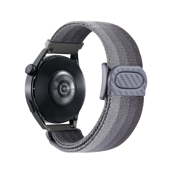 Universal klockarmband i nylon som är kompatibelt med Huawei, Xiaomi, Garmin, Samsung 22mm