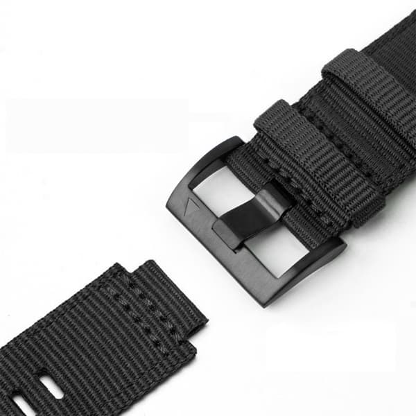 Nylon kellon ranneke Garminille Black Black