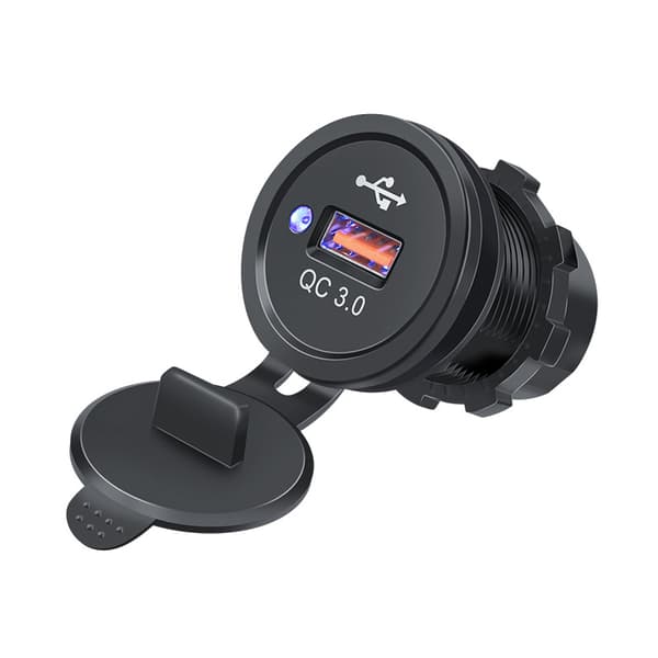 YC-A52QC Enkelt USB QC3.0 Biloplader