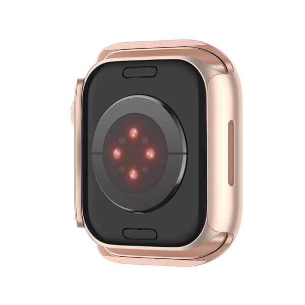 Roséguld PC Härdat Glas Klockfodral 42mm Kompatibelt med Apple Watch Series 1/2/3