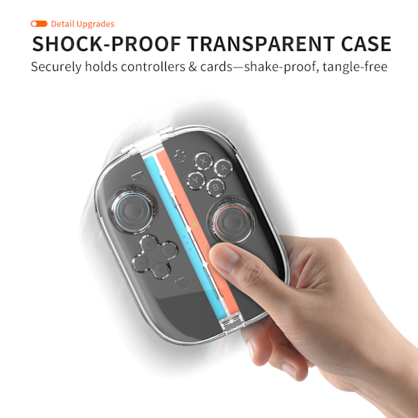 Kirkas suojakotelo Switch 2 -ohjaimille
