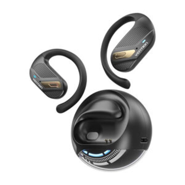 TWS Vention OpenBeat O12 NBUB0 hörlurar (svarta)