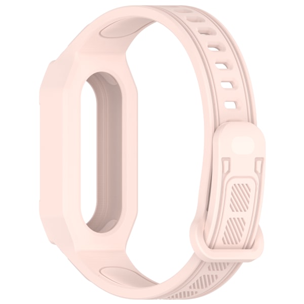 Universellt silikonarmband för Xiaomi Mi Band 9, 8, 7, 6, 5 Rosa
