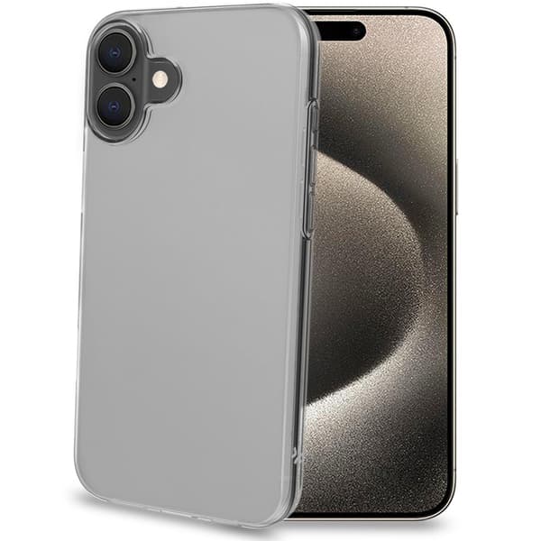 Gelskin TPU Cover iPhone 16 Plus Transparent