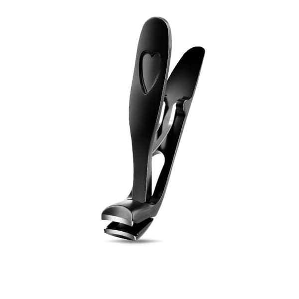 Ergonomisk negleklipper Black heart shape Black