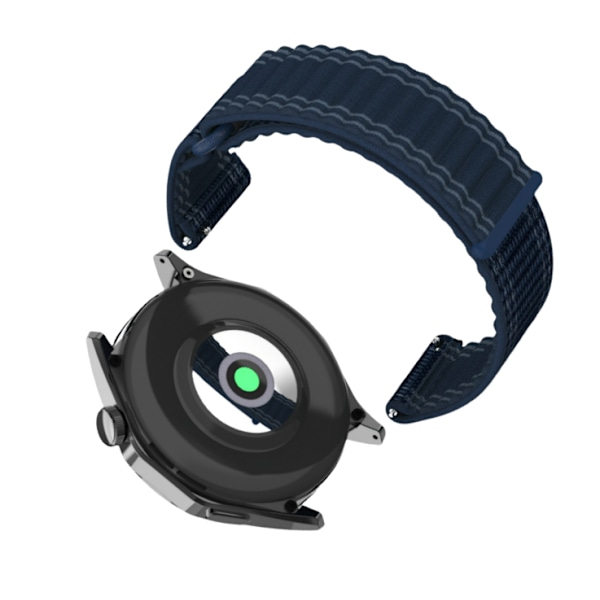 Huawei GT5/GT4 46mm Nylon Watch Strap Blå