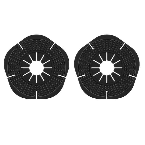 Vindrutetorkarhål Skyddskåpa - 2-pack Black L Black L