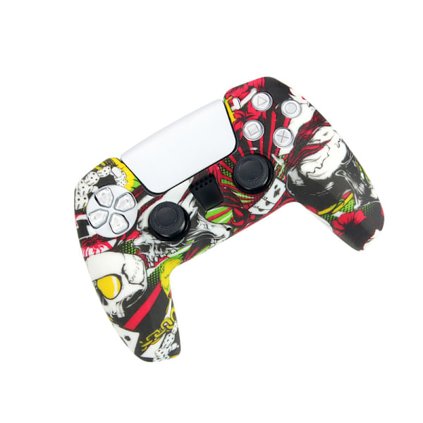Camouflage silikonfodral för PS5-kontroller A