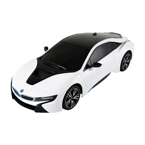 RASTAR R/C 1:18 BMW i8 kaukosäädinauto (valkoinen)