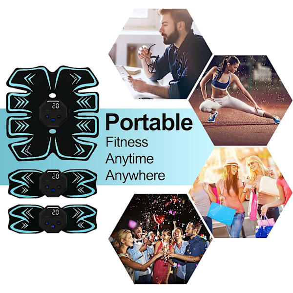 INF EMS Abs Trainer - Muskelstärkande och Toning