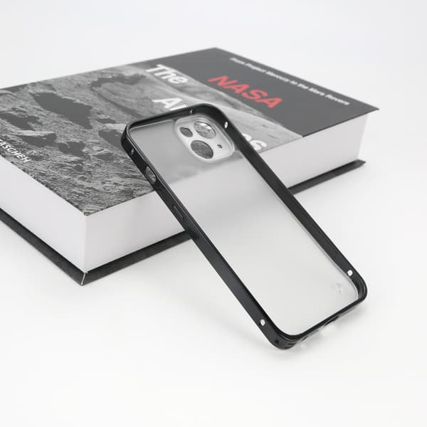Aluminiumslegeringsramme til iPhone 14 Black Black