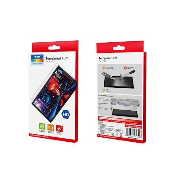 Switch2 Karkaistu lasi näytönsuoja - Teräväpiirto