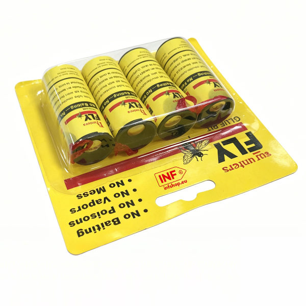 Flugfångare / Flugpapper Rulle, 16-pack