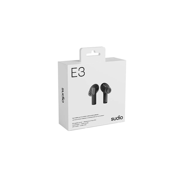 Hörlur E3 True Wireless ANC Svart