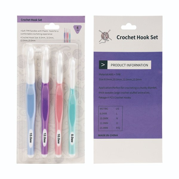 Virkkrok i TPR-plast CH138-C1