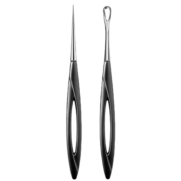 2 Pack Blackhead Remover Tools Pimple Removal Tools Akne Neulat Silver