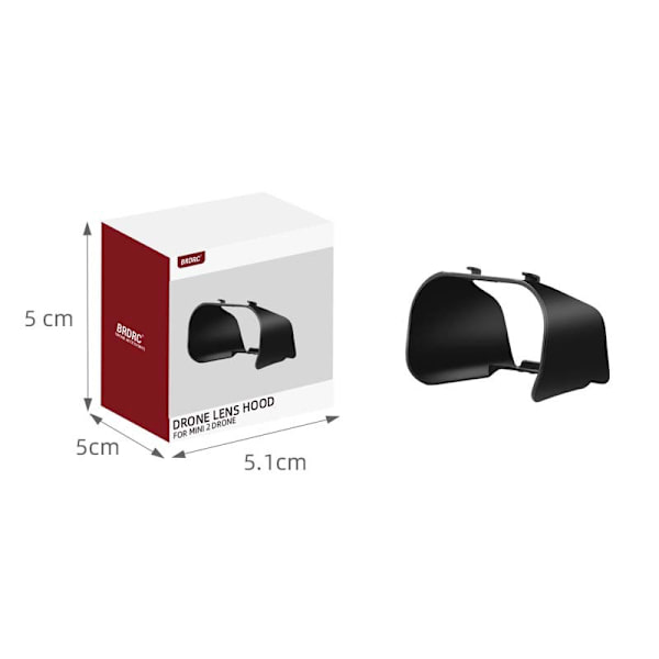 Solskydd till DJI Mavic Mini/Mini 2/SE Svart