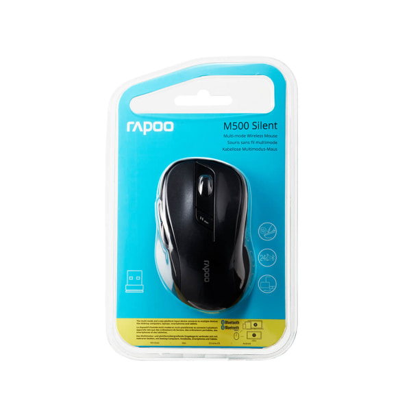 RAPOO Mouse M500 Wireless Multi-Mode Black