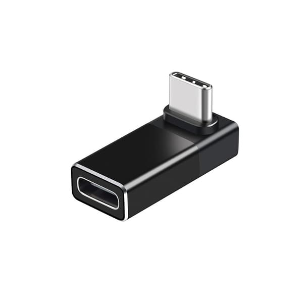 Type-C til USB4 Adapter: Han til Hun Vinklet Stik, Understøtter 240W Opladning & 40Gbps Dataoverførsel