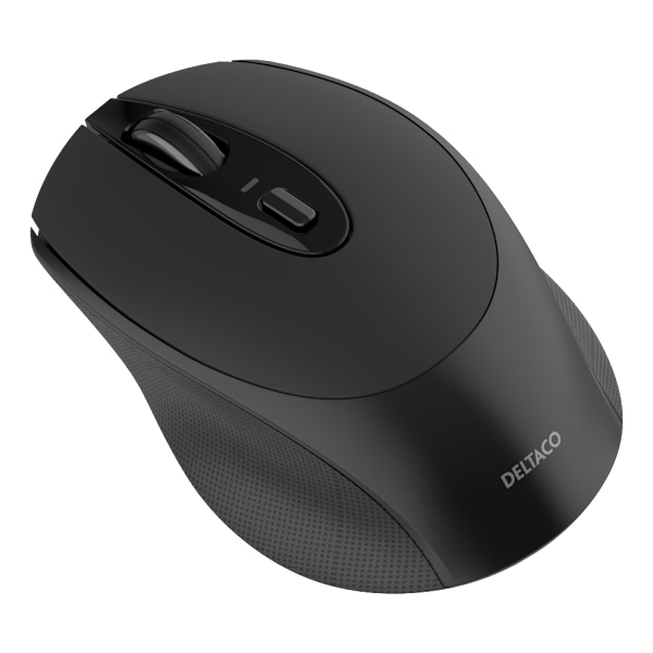 Wireless office silent mouse, USB receiver, rubber coated