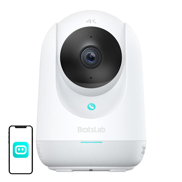 360° sisäilman WiFi-kamera Botslab 3C Pro C224 3MP