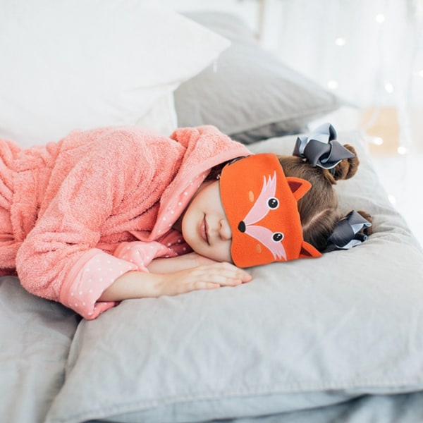 Sovhörlurar / sovmask med Bluetooth-hörlurar Orange