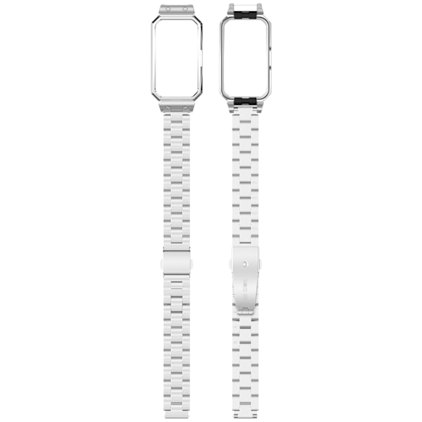 Rostfritt stålarmband för Huawei Band 10/9/8 Svart