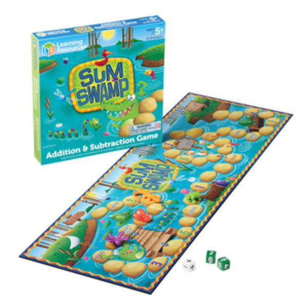 Summa Swamp Addition & Subtraktion Game Learning Resources LER 5052