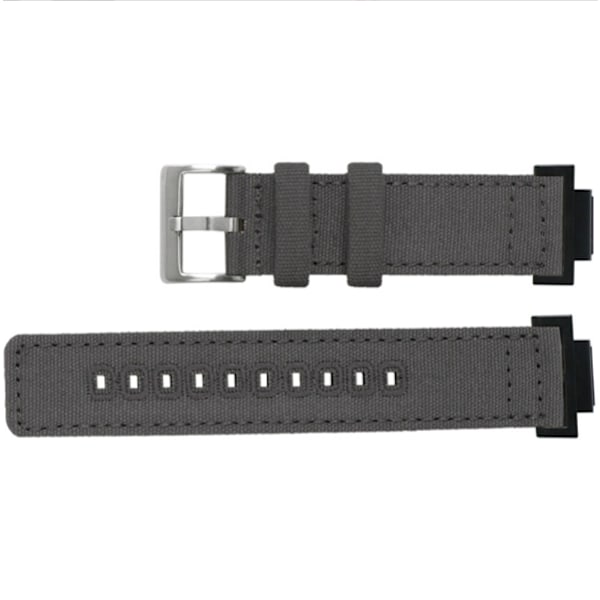 Casio G-Shock Series Canvas klockarmband Grå+silver