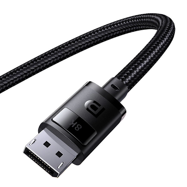 DP 8K til DP 8K kabel Baseus High Definition 2m (sort)