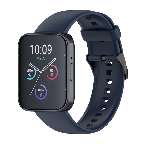 Klockarmband för SKG V9 Pro, Amazfit Bip5 Unity Mörkblå