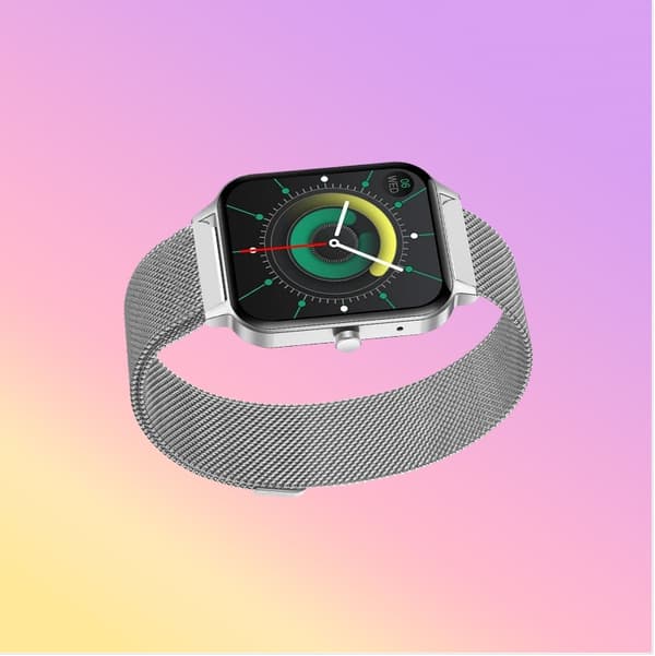 MX7 Smartwatch: Bluetooth-opkald og sundhedsovervågning Silver Silver